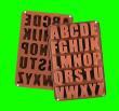 26 Cavities Silicone letters Mold Large Alphabet Chocolate Silicone Baking Mold1