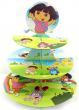 Cartoon Dora 3 Tier Cupcake Stand1