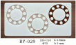 Circle V Silicone Chocolate Mould 3-in-1 1510B1
