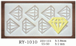 Diamond I Silicone Chocolate Mould 8-in-1 1510B1