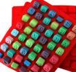 Alphabet Letter Number Silicone Jelly Chocolate Mold1