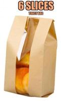 5Pcs Kraft Paper Sourdough Toast Bread Loaf Bags Cookie bags Bakery Bags1