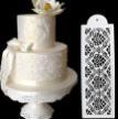 10 Inches Wedding Royal Damask Cake Stencil1