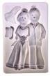 Wedding Bride & Groom Silicone Mould 1508b1